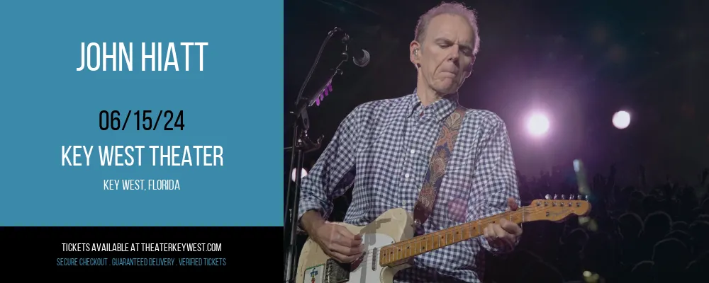 John Hiatt at Key West Theater