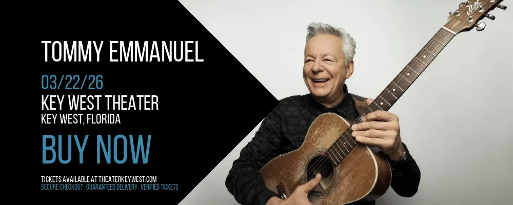 Tommy Emmanuel at Key West Theater