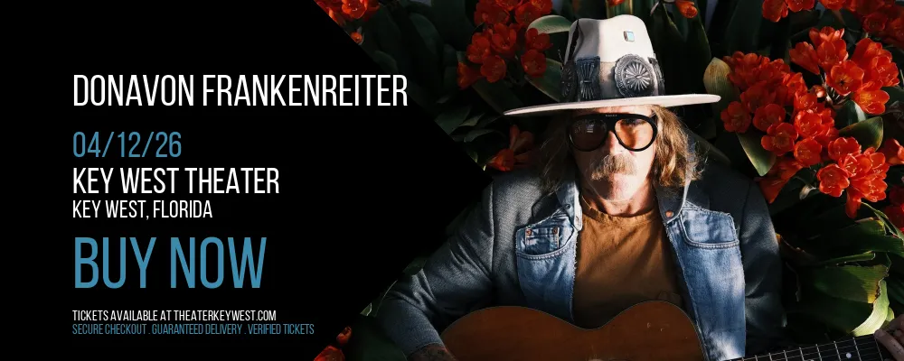 Donavon Frankenreiter at Key West Theater