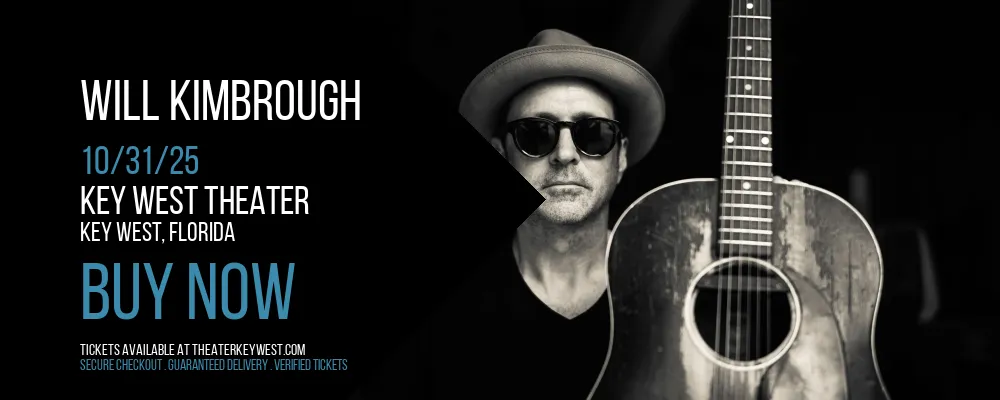 Will Kimbrough at Key West Theater