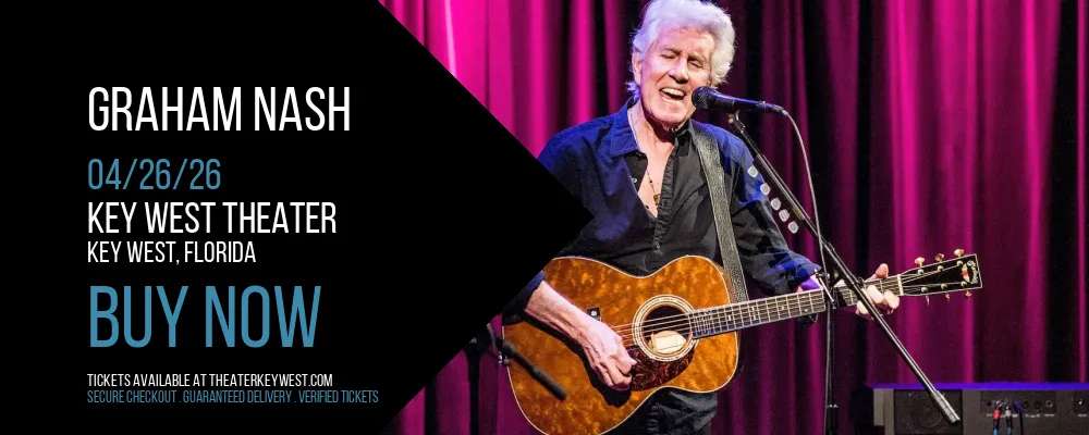 Graham Nash at Key West Theater